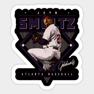 John Smoltz Atlanta Sticker